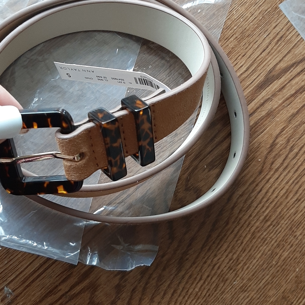 Ann taylor suede belt